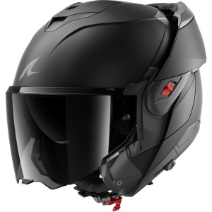 SHARK OXO CASCO MODULARE FLIP BACK DARK SHADOW Mat Black Mat - Img 2