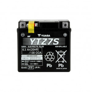 Yuasa - Batteria YTZ7-S - YTZ7S senza manutenzione Pronta all'uso