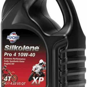 4 LITRI OLIO MOTO RACING SILKOLENE PRO 4 XP 10W-40 100% SINTETICO
