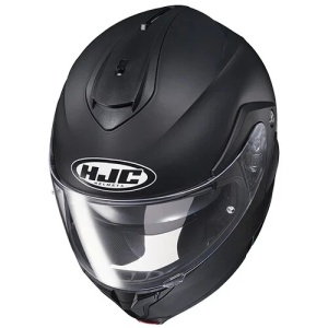 CASCO HELMET MOTO MODULARE HJC C91N SEMI FLAT BLACK NERO OPACO - Img 4
