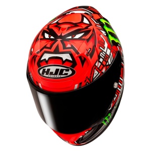 Casco integrale HJC RPHA 12 Quartararo replica II MC1 - Img 2