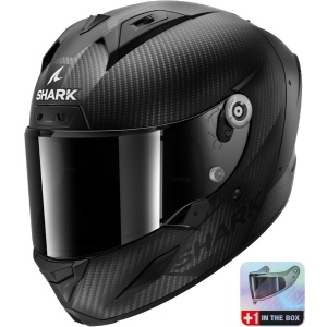 Casco Shark AERON CARBON SKIN Mat Carbon Black Carbon