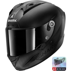 Casco Shark AERON CARBON SKIN Mat Carbon Black Carbon