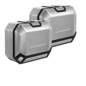 COPPIA VALIGIE LATERALI ALLUMINIO PER MOTO SHAD TERRA TR36 SIDE CASES