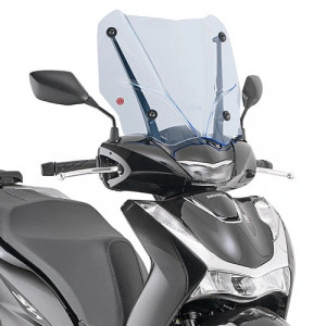 D1181BL GIVI CUPOLINO ICE SU ATTACCHI ORIGINALI HONDA SH 125 150 350 2020 IN POI