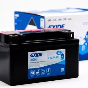 ETX7A-BS = YUASA YTX7A-BS BATTERIA KYMCO SYM SYMPHONY KYMCO AGILITY 125 150
