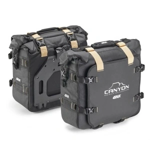 Givi GRT720B BORSE Canyon Adventure Off Road MOTO Waterproof Panniers 50 LTR