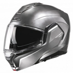 I100 HJC CASCO MODULARE CON MENTONIERA RIBALTABILE HYPER SILVER