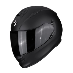 SCORPION CASCO EXO-491 SOLID NERO OPACO VISIERA TRASPARENTE + SCURA helmet casque