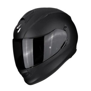 SCORPION CASCO EXO-491 SOLID NERO OPACO VISIERA TRASPARENTE + SCURA helmet casque