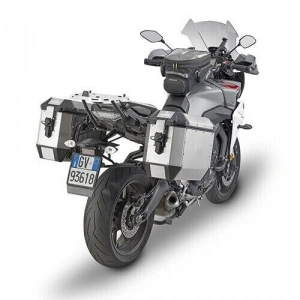 Valigie Laterali Givi Trekker Alaska 36 Litri Alluminio ALA36APACK2 Side Cases - Img 4