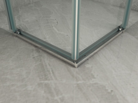 Box doccia 012 angolare doppia porta scorrevole con sistema softclose - Img 5