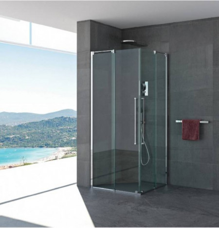 Profilo Canalina Ad U Acciaio Inox Lucido Per Box Doccia Da