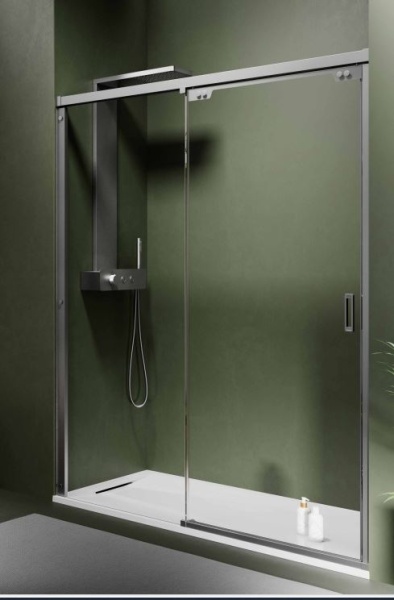 Colonna doccia in acciaio Kinesteel 300, colori grigio, nero o bronzo spazzolato - Img 6