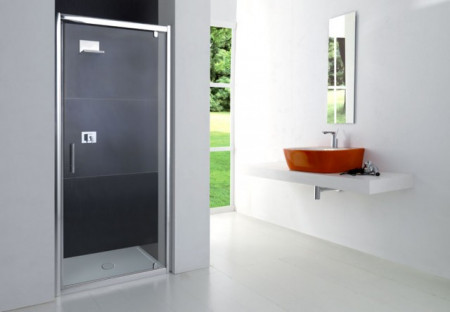 PORTA A PIVOT PER DOCCIA A NICCHIA &quot;FPB40&quot; Easy Clean - Img 6