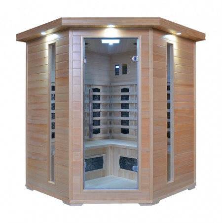 SAUNA A INFRAROSSI PER 4 PERSONE " B3G " 150x150cm