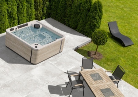Minipiscina Kinedo Happy SPA A600 – 6 posti, 228 × 228 × 94 cm - Img 3