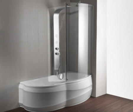 VASCA DA BAGNO COMBINATA CON BOX DOCCIA &quot;ARTESIA&quot; - Img 2