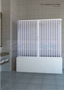 BOX SOPRAVASCA 3 LATI IN PVC CON APERTURA CENTRALE "IDANAC"