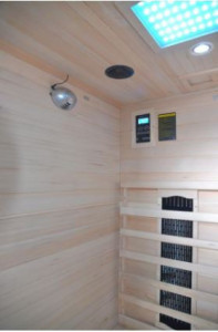 SAUNA INFRAROSSI PER 2 PERSONE "200B" 120x115cm - Img 8