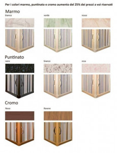 BOX DOCCIA SEMICIRCOLARE IN PVC CON APERTURA CENTRALE "IDSOAC" - Img 3