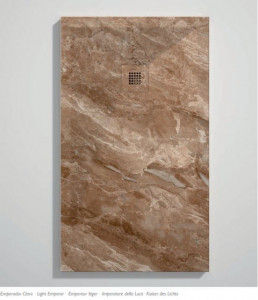 PIATTO DOCCIA IN GEL COAT "STONE 3D" EFFETTO MARMO L'imperatore della luce