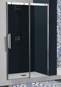 PORTA DOCCIA SCORREVOLE CON SISTEMA SOFT CLOSE "PSC15N"