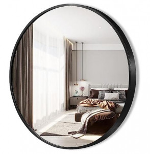 Specchio circolare con cornice Oro o Nera dimensioni 76cm o 91.4cm - Img 7