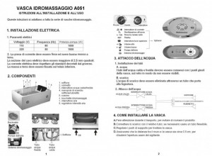 VASCA IDROMASSAGGIO 2 POSTI "A051" - Img 4