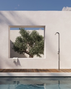Colonna doccia da esterno Lympha
