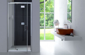 PORTA A PIVOT PER DOCCIA A NICCHIA "FPB40" Easy Clean - Img 3