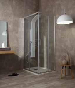 BOX DOCCIA CON DOPPIA PORTA SCORREVOLE "FLEX" - Img 2
