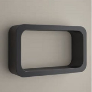 Mensola in mineral marmo multicolore O 50x30x12,7