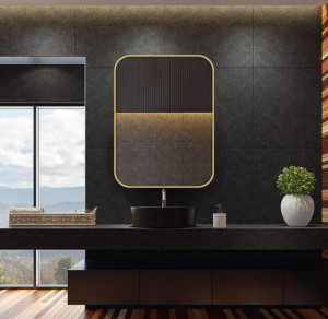 Specchio con cornice Oro o Nera dimensioni 760x510 o 914x610 - Img 6