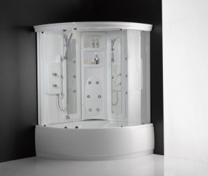 VASCA DA BAGNO COMBINATA CON BOX DOCCIA "INDIANA"