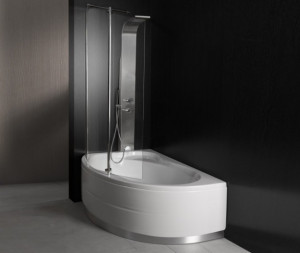 VASCA DA BAGNO COMBINATA CON BOX DOCCIA "VANCOUVER" - Img 3