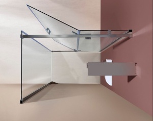 BOX DOCCIA CON PORTA BATTENTE "B8MILL INFINITY" - Img 7