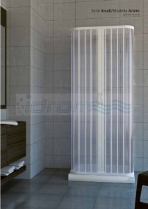 BOX DOCCIA IN PVC 3 LATI CON APERTURA CENTRALE "IDPFAC"