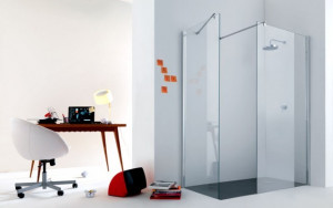 BOX DOCCIA WALK-IN IN CRISTALLO "8PAR53" - Img 2