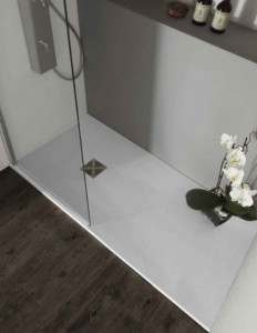 PIATTO DOCCIA RETTANGOLARE IN MARMORESINA "FLAT R3" - Img 2