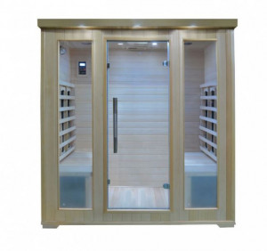 SAUNA INFRAROSSI PER 4 PERSONE "B04" 175x135cm