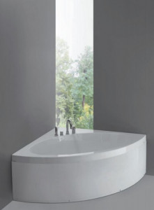 VASCA DA BAGNO ANGOLARE "SHARM1" 140x140 - Img 2