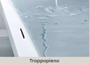 Vasca in solid surface tonda 120 o 140cm Atmosphere in Polymineral - Img 2