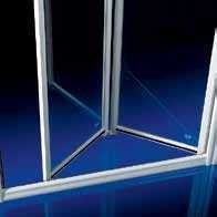 BOX DOCCIA DUE LATI IN VETRO APERTURA A LIBRO "BOREAS BOX" - Img 3