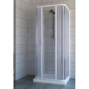 BOX DOCCIA IN PVC 3 LATI CON APERTURA CENTRALE "IDPFAC" - Img 6