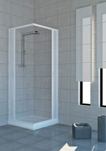 BOX DOCCIA IN PVC CON APERTURA CENTRALE "IDPOAC" - Img 4