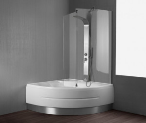 VASCA DA BAGNO COMBINATA CON BOX DOCCIA "MONTREAL" - Img 2