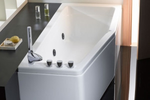 VASCA DA BAGNO SALVASPAZIO "COMPACT" 150x70 170x70 - Img 2