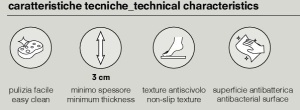 Piatto doccia in ceramica antiscivolo slim 3 cm - Img 3