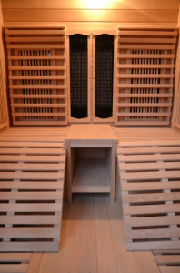 SAUNA INFRAROSSO PER 2 PERSONE "C3G" 150x150cm - Img 5